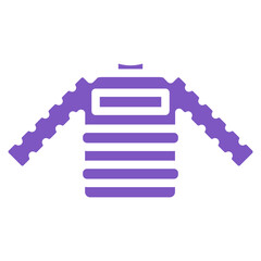 Winter Jacket Vector Icons