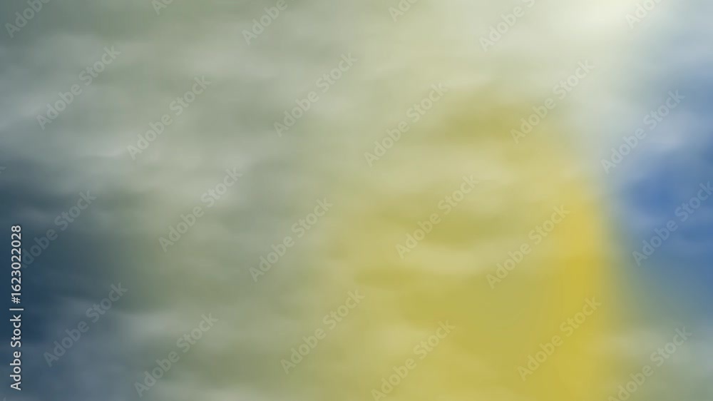 Poster gilded sapphire atmospheric sky motion background with soft clouds and subtle color transitions for 