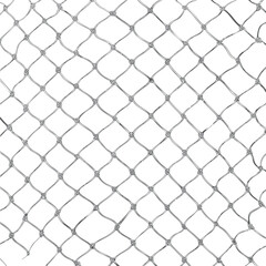 Fototapeta premium Close-up of silver chain link fence, security concept. Vector illustration