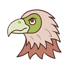 Eagle Head Vector Art - High-Quality SVG Design