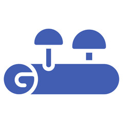 Yule Log Vector Icons