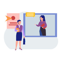 Girls setting their targets