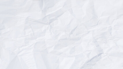 Paper texture Crumpled White. Top view. Paper texture background, Crumpled paper. White creased paper.  Vector illustration.