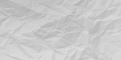 Paper texture background, Crumpled paper. White creased paper.