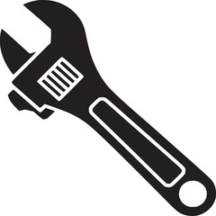 Adjustable Wrench Icon
