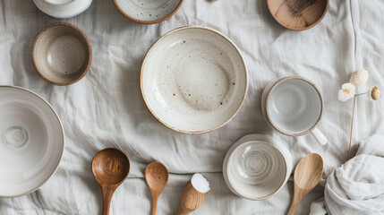 Minimal Clay Dish Set

