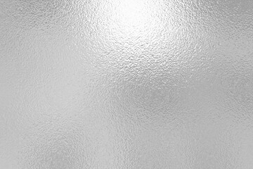 silver gray foil glass texture background. Abstract gradient bright light reflection and shiny rough texture surface