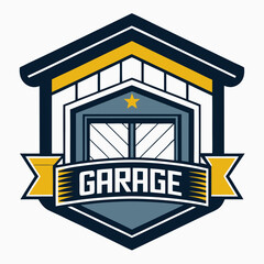 Vector logo of car parts, auto repair