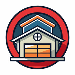 Vector logo of car parts, auto repair