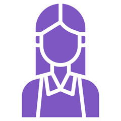 Fototapeta premium Shop Assistant Vector Icons