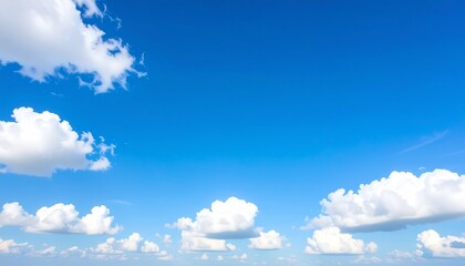 blue sky with clouds