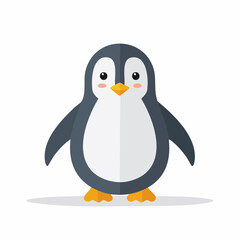 Obraz premium Adorable Penguin Character Illustration for Children's Books and Educational Materials