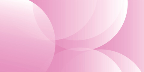 Pink abstract background with circles. geometric vector modern design template eps10