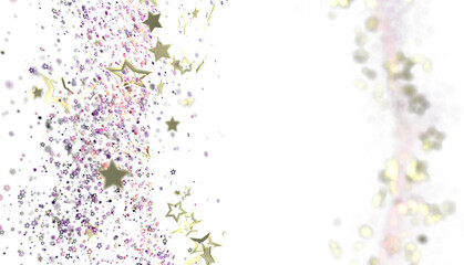 Sparkling gold stars and glitter, perfect for celebrations, holidays, and festive designs.