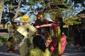 Obraz premium bali traditional cultural performance