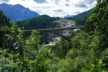 Gemstobelbrücke am Gaichtpass; Österreich; Tirol