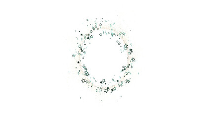 Sparkling starburst border, perfect for invitations, cards, or backgrounds. Download now!