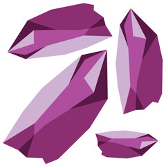Rocks and Minerals vector