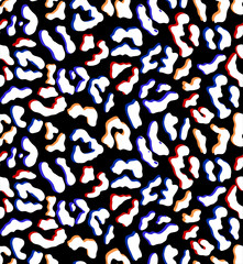 abstract seamless pattern with circles