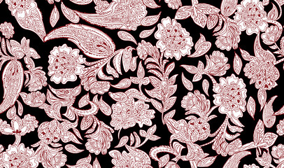 seamless pattern with hearts