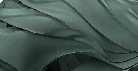 Obraz premium Seamless green fabric texture. Perfect for website backgrounds, presentations, and more.