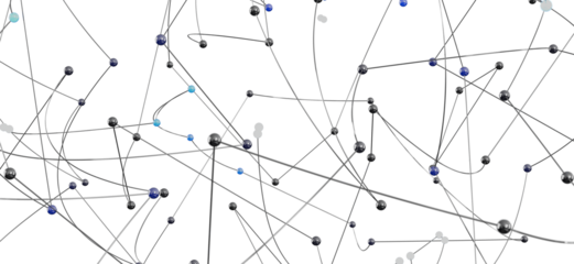 Complex network, connection, technology, data, communication, digital, abstract, futuristic, nodes, lines, spheres