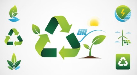 Embrace sustainable living with innovative green energy and recycling solutions for a brighter future today