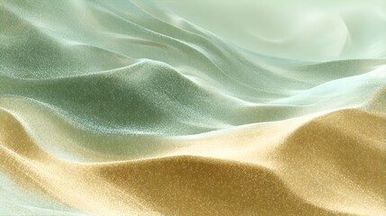 Obraz premium Abstract Sandy Dune Background with Glittering Particles