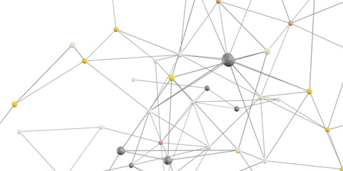 Stock photo of abstract network connection.  Ideal for technology, communication, and networking concepts.