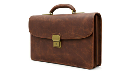 This vintage brown leather briefcase is perfect for the modern professional seeking a timeless and sophisticated look, ideal for business meetings and important presentations.
