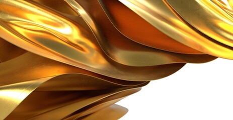 Luxury golden texture. Abstract wavy background. Perfect for elegant designs.
