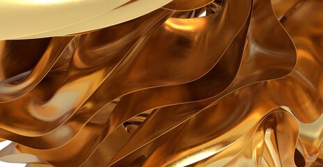 Shiny gold metallic texture.  Perfect for luxury branding, elegant designs, and modern backgrounds.