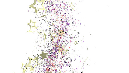 Sparkling stars and glitter perfect for celebrations, holidays, and festive designs.