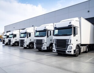 truck logistics mock up