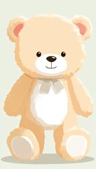 Cute teddy bear illustration (1)
