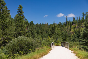 Tenderfoot Creek Bridge #36 on the George S. Mickelson trail, South Dakota