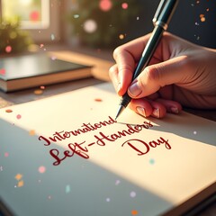 International Left Handers Day Left Hand Writing Creativity Skill Art Inspiration Unique Expression