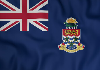 flag of Cayman Islands. different flags