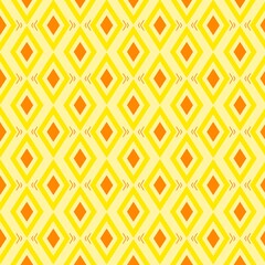 seamless geometric pattern yellow orange 