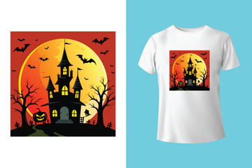 Halloween Day t-shirt design