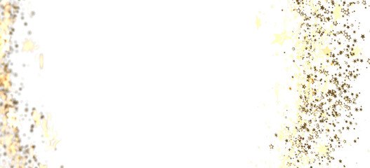 Elegant gold stars on white. Perfect for holidays, celebrations, and invitations.