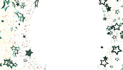 Beautiful image with sparkling stars, ideal for holiday cards, invitations, and more.