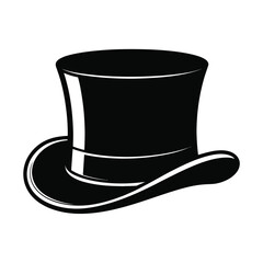 Classic Top Hat Silhouette