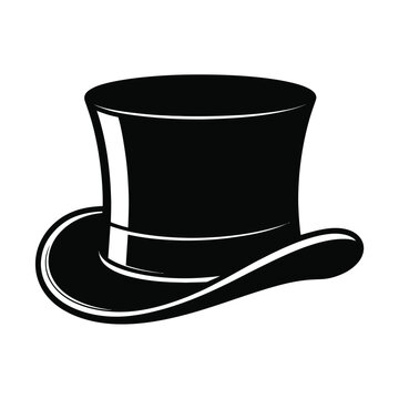 Classic Top Hat Silhouette