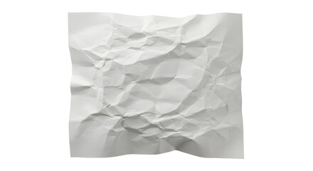 High resolution image of crumpled white paper texture background perfect for design projects and adds a unique touch to your creative work.