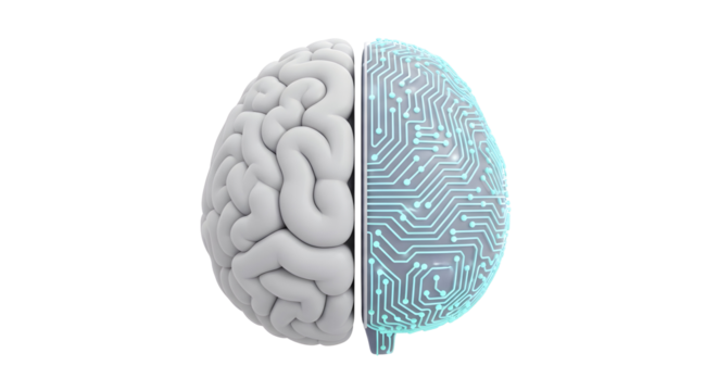 AI Brain Technology Concept Artificial Intelligence Neural Network