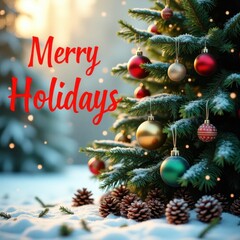 Celebrate the Magic of the Festive Season with Joyful Holiday Greetings