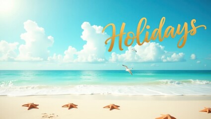 Enjoy the Best Tropical Beach Holidays Under the Warm Summer Sun with Clear Blue Skies and Gentle Waves