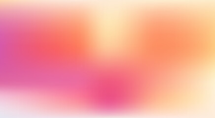 Blurred color gradient peach background, abstract orange pinkish texture, vector soft abstract background with liquid wave
