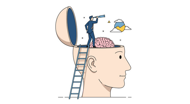 Exploring new ideas and perspectives through mental exploration and visionary thinking